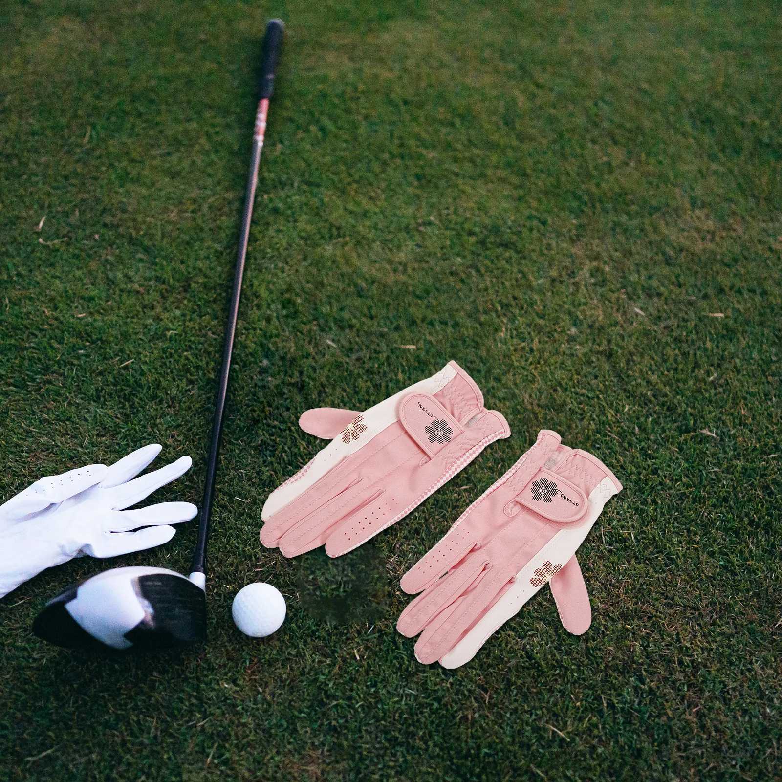 1Pair Breathable Gloves Women Non-Slip Grip for Improved Fashionable Design with Wear-Resistant Material M260311