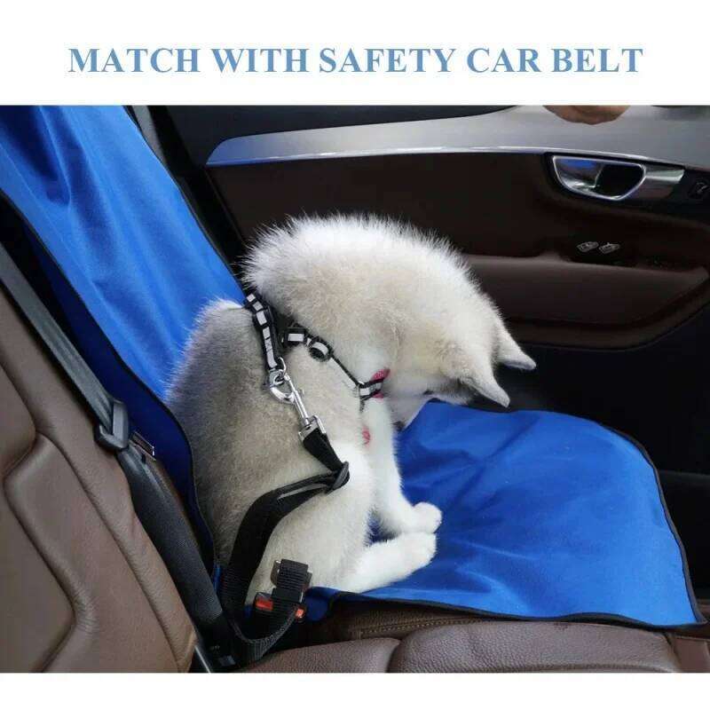 Car Front Waterproof Folding Cat Dog Carrier Mat Back Seat Pet Cover Protector for Cars Trucks SUV 26Y0310