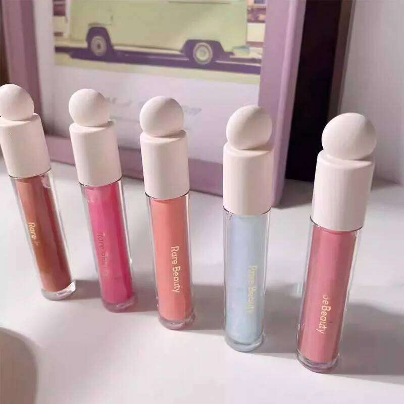 RARE BEAUTY 6-color Beam Fine Blaze Sparkling Lipstick and Smooth Lip Gloss A Natural Beauty That Accentuates Your Complexion W260311
