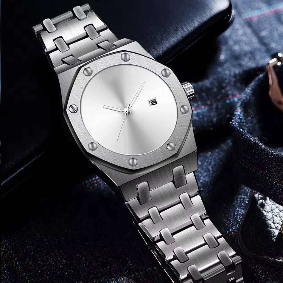 Minimalist Logo-Free Waterproof Luminous Stylish Casual Men's Quartz Watch