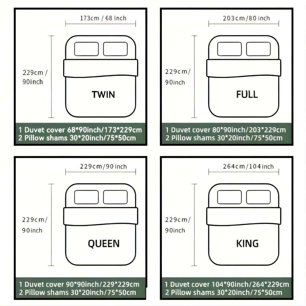 Black and Red Check style Digital Printed Duvet Set Polyester - Bedroom Decor -1 bed cover +2 pillowcases no pillow core H260311