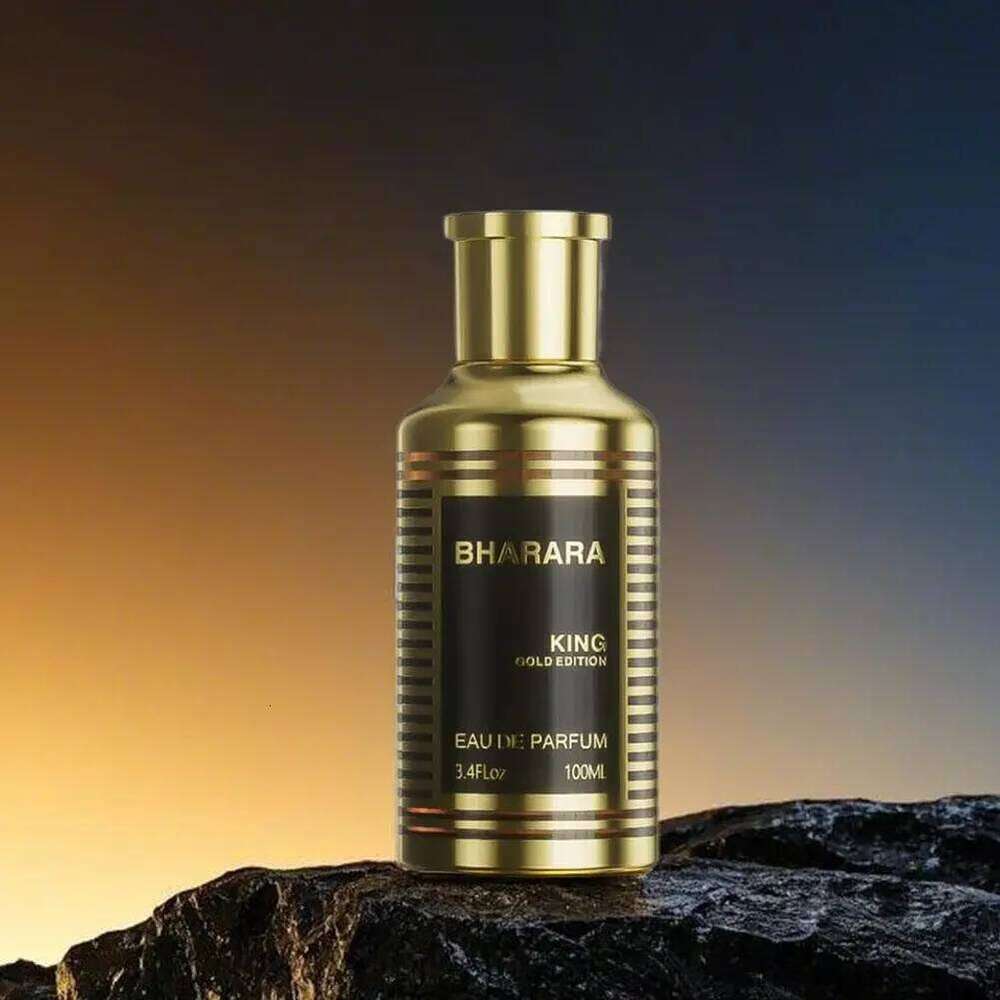 Original Arab Perfumes Bharara King Gold Long-lasting Fragrance MEN's Cologne Eau De Parfum Spray For Man Z260311