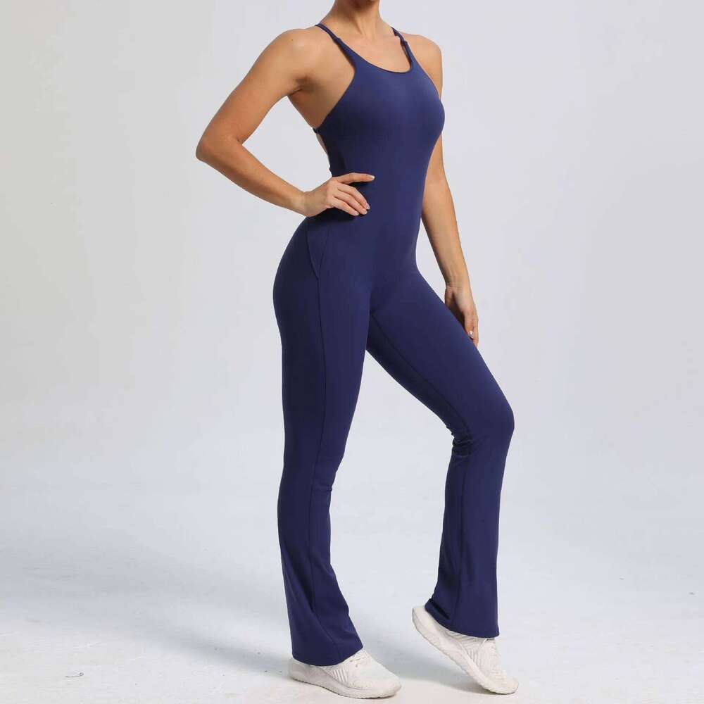 Sexy Bodysuit Clothes Women V- Sportswear Gym Jersey Camping One-piece Training Yoga Suit 26H0311