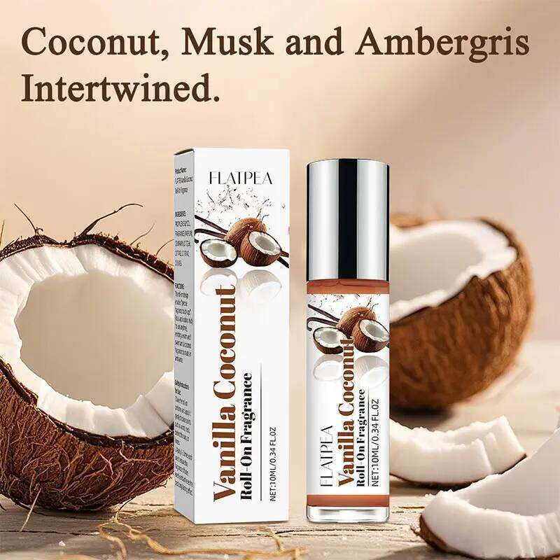 Alcohol-free Cream Vanilla Coconut Sandalwood Powder Pepper Fresh Niche Fragrance Ball Women's Perfume Z260311