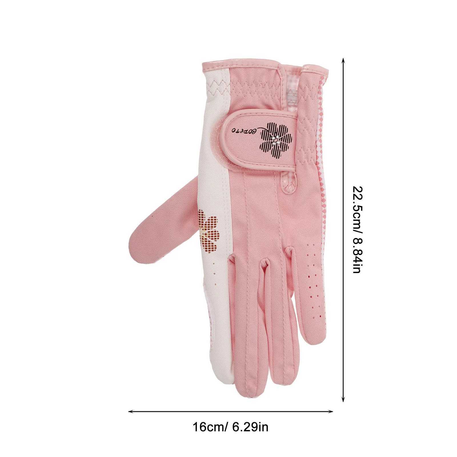 1Pair Breathable Gloves Women Non-Slip Grip for Improved Fashionable Design with Wear-Resistant Material M260311