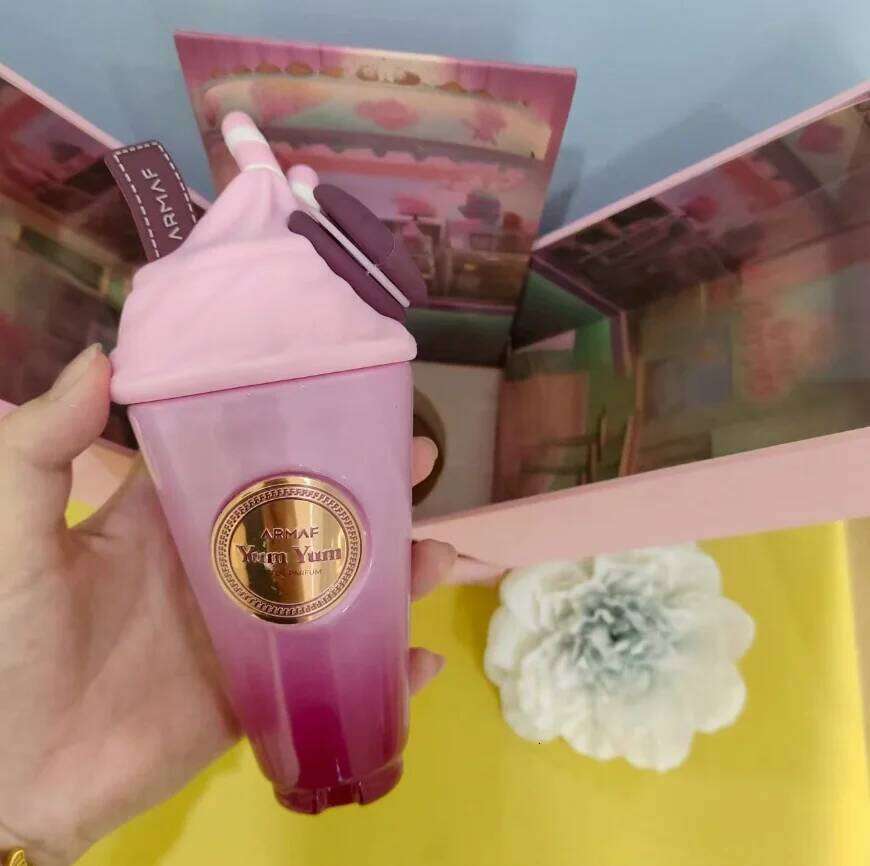 Yum Eau De Parfum Long Lasting Fragrance With Notes Of Vanilla, Macaron Berry - Sweet & Dreamy Z260311