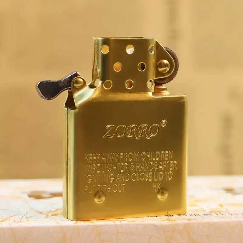 Kerosene Lighter Inner Insert Parts Gas/Oil Flint Grinding Wheel Brass White Steel Cigarettes Lighters Repalce 912 915 902 N260311
