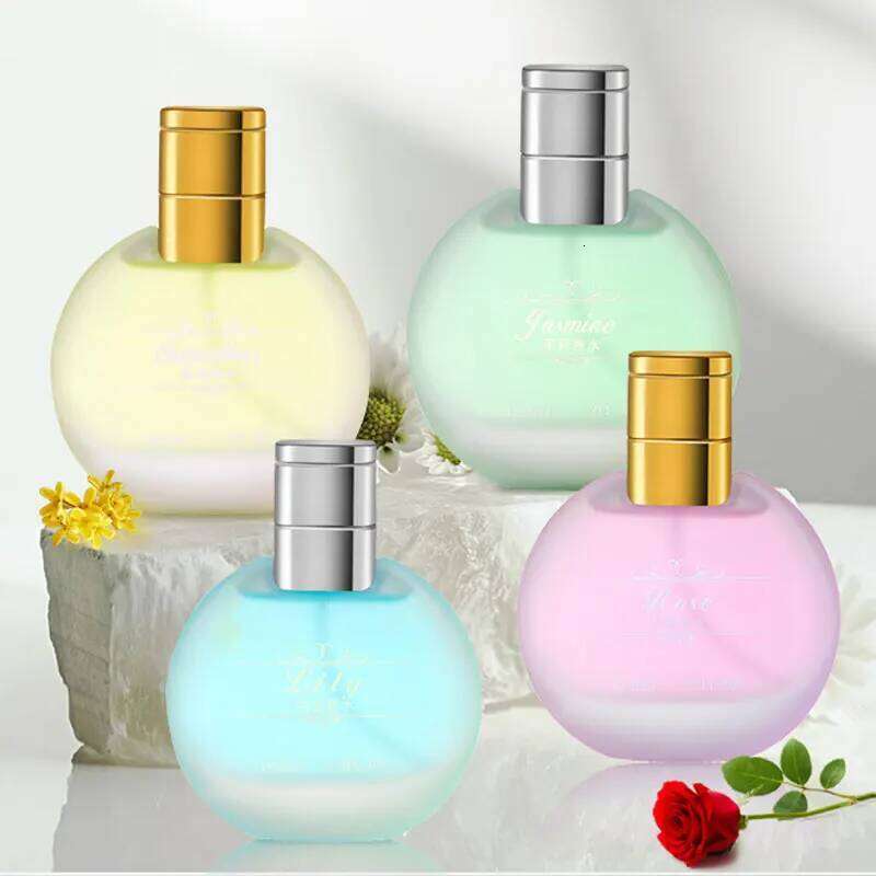 50ml Unique Rose Lily Osmanthus Lasting Essential Oil Women's Charming Natural Fresh Floral Perfume Fragrance Spray Z260311