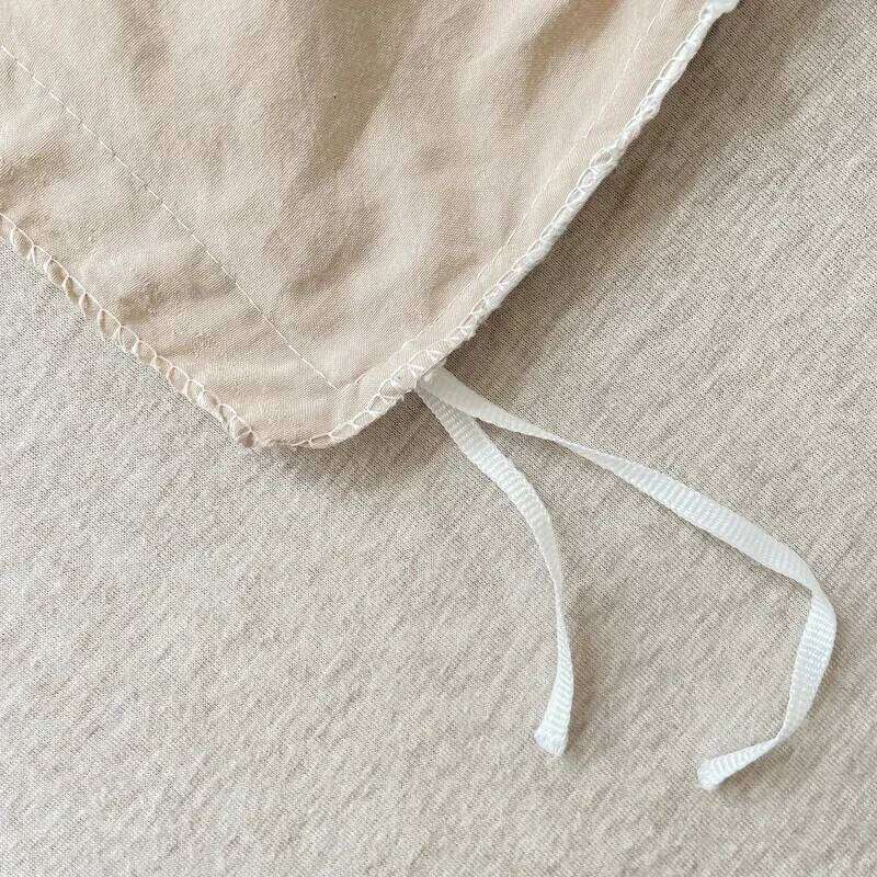 Japanese Style Check Queen Duvet 1/3 Pcs Soft Washed and Pillowcase or Only Quilt Covers Blanket Cover Set H260311