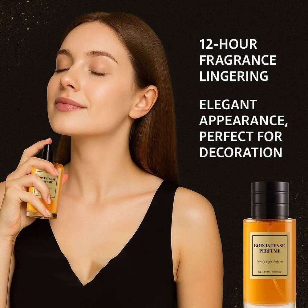 Bois Intense Perfume 50 ML Eau de Parfum for Men with Woody Notes of Iris Frankincense & Honey Luxury Long Lasting Fragrance Z260311