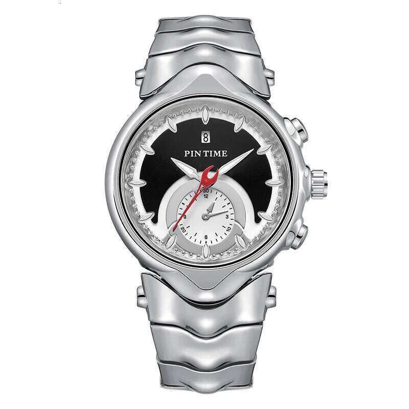 PINTIME Y2K Creative Retro Style Luxury Men's Fashion High Quality Mechanical Design Quartz Watch 2024 New reloj hombre