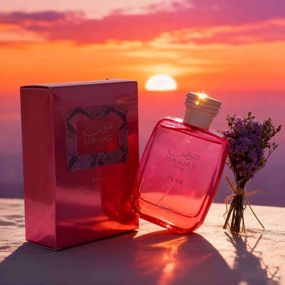 RASASI Hawas pink infused with spray durable gourmet perfume women's cologne perfume, lasting fragrance, suitabl Z260311