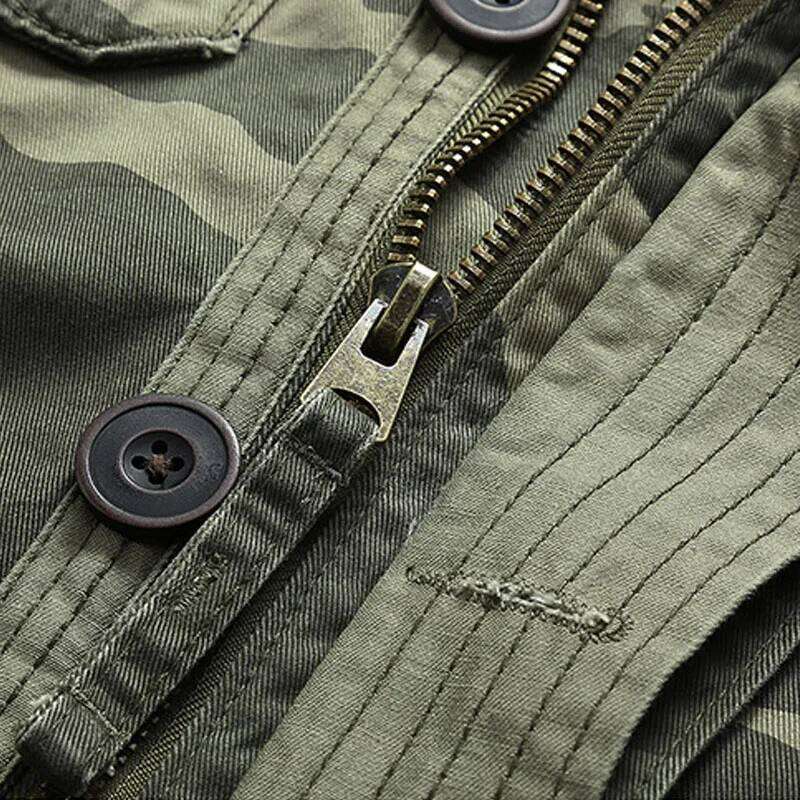 Men's cargo Denim Jackets Casual Cotton Comfortable Multiple pockets Loose Coats Male Tactical Jacket Mens 26H0311
