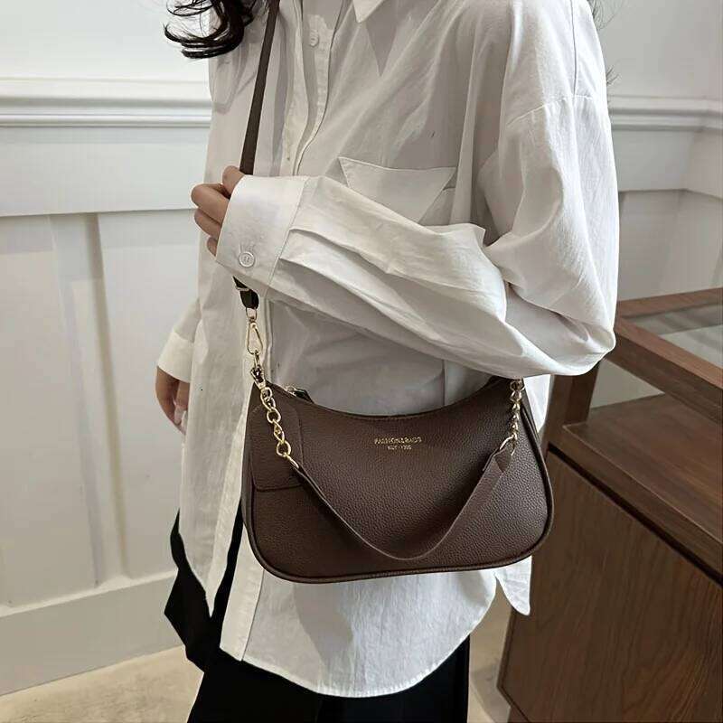 Fashion Crossbody with Adjustable Strap, Elegant Underarm for Leisure Daily Party Handbag, Women'S Shoulder Bag XJ260311