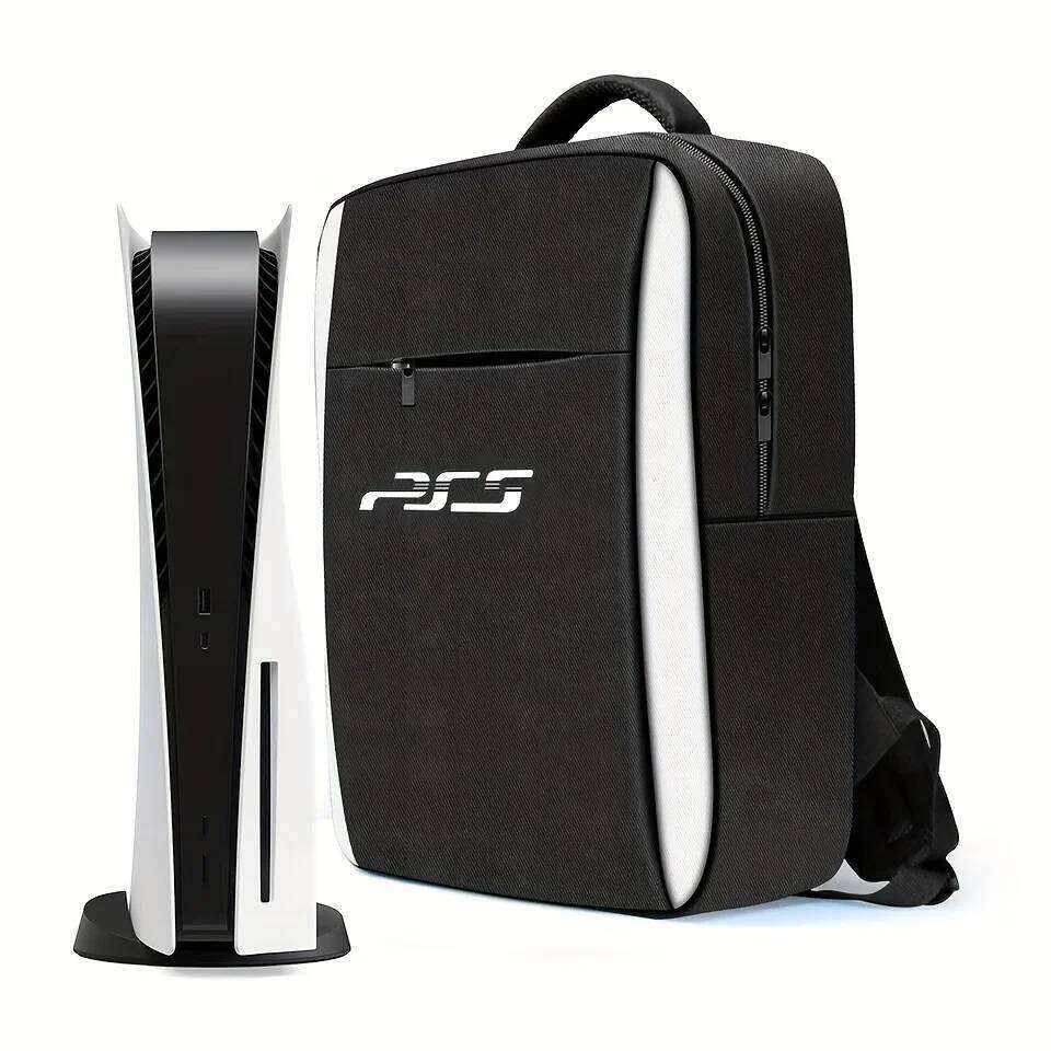 Travel Backpack For Console, Accessories, Protective Carrying Case Storage Bag Compatible With Sony PS5 Console H260311