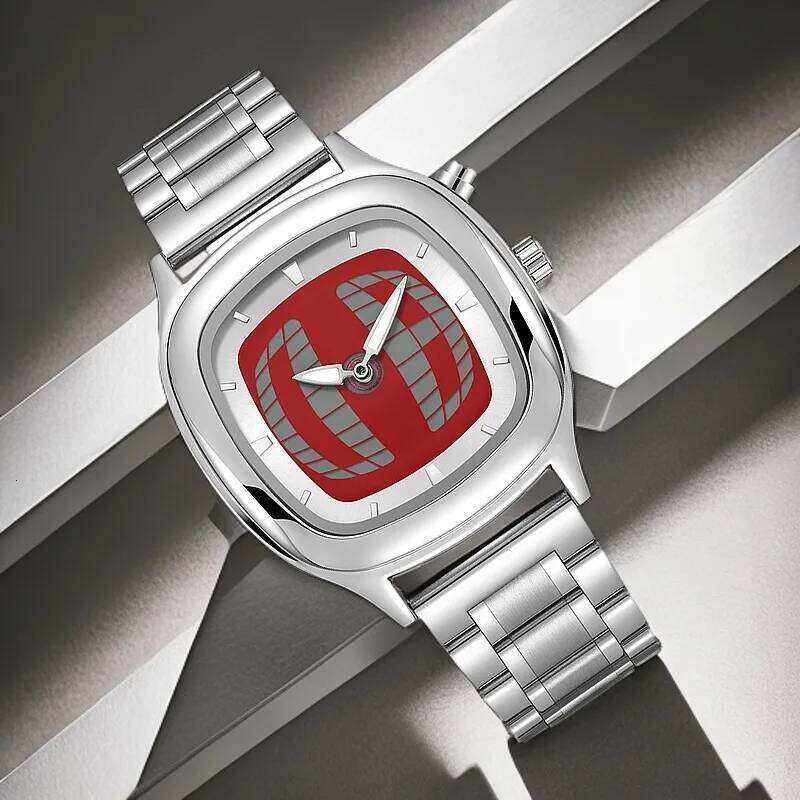 Luxury Quartz Watch Man Casual Fashion Digital Dial Design Square Wristwatch Waterproof Sports Men's Watches Gift y2k Reloj+box