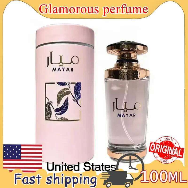 100ML Natural Woman Floral Perfumes Arab Women Fresh Elegant Cologne Light Fragrance Female For Daily Dating Travel Z260311