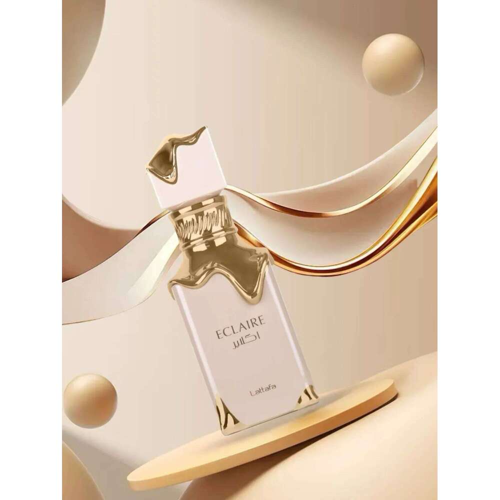 Eclaire Eau De Parfum 3.4oz / 100ml Sweet Vanilla Amber Long Lasting Unisex Perfume, Elegant Luxury Fragrance Gift Z260311