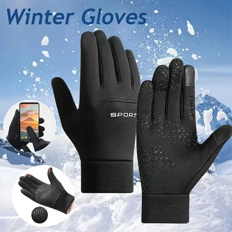 Winter Warm Riding Gloves Supporting Touch Screen Operation Suitable for Outdoor Sports M260311