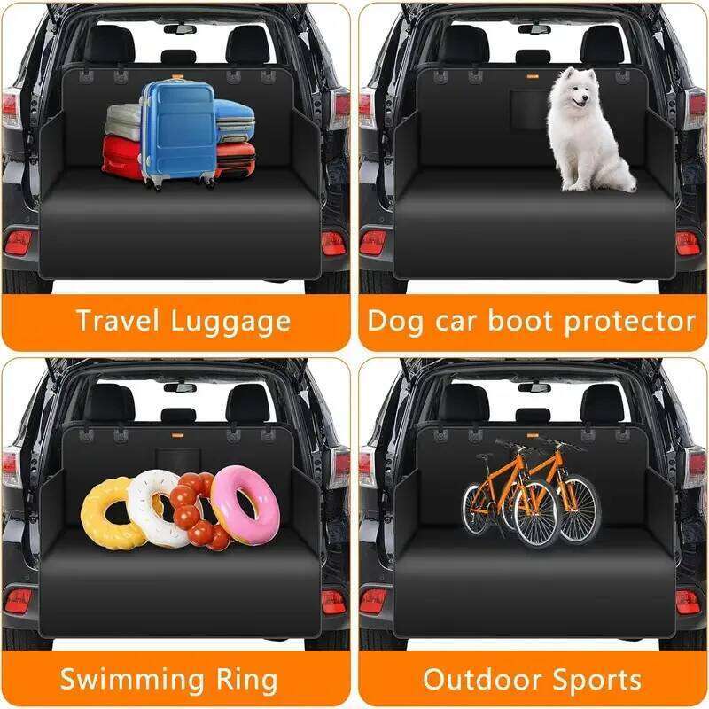 Waterproof Seat Cover Trunk Case Car Transporter Travel Mat Pad Dog Carriers Hammock For Small Medium Large Dogs 26Y0310