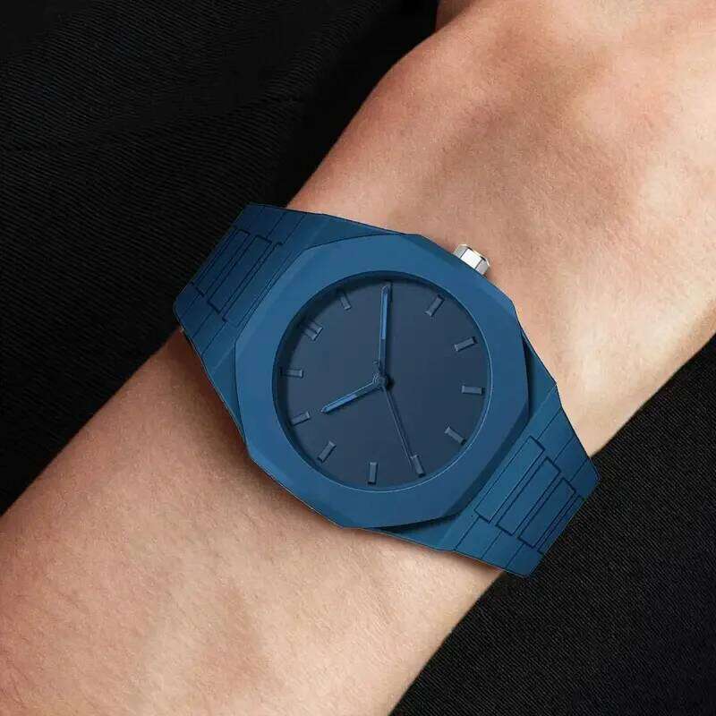 "Essential Wristwatches for Urban Elites | Octagonal Design Casual Quartz Watch Men's and Women's Business Wristwatch"