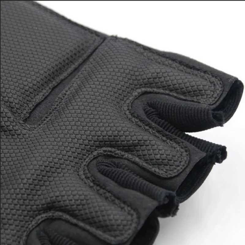 Mens Half Finger Tactical Gloves for Outdoor Sports Shooting Hunting Airsoft Motorcycle Cycling - Military Style M260311
