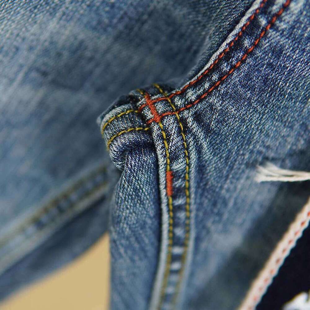 99% Cotton 15oz Red Selvedge Denim Jeans Men's Stretch Slim Tapered Straight Pants Autumn Winter American Retro 5KM Heavyweight Z260225