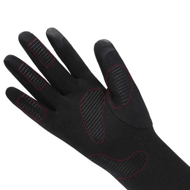 Autumn Winter Cold-proof Running Gloves Windproof Non-slip Keep Warm Touch Screen Outdoor Sports Cycling Gloves Men And Women M260311