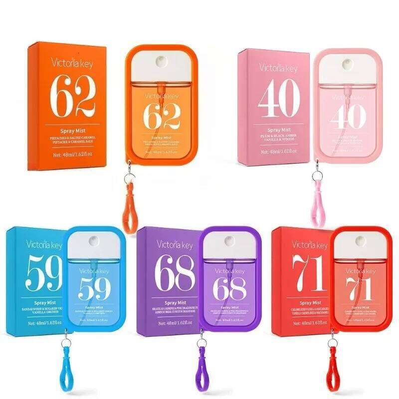 48ml Unisex Perfume Alcohol Free Eau De Parfum Long Lasting Fresh Floral Sweet Elegant Portable Sophisticated Charming Fragrance Z260311