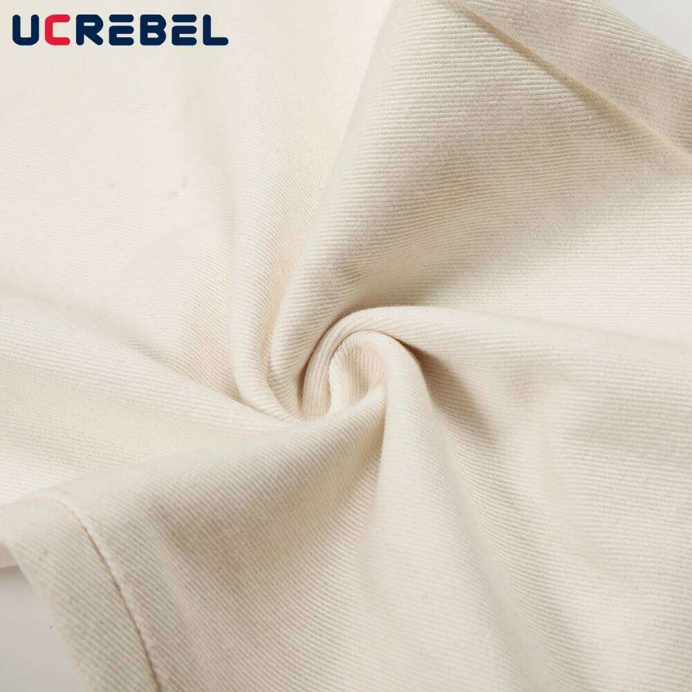 Hip Hop Print Jeans Mens Pocket High Street Baggy Wide Leg Denim Banana Pants Man Trousers Z260225