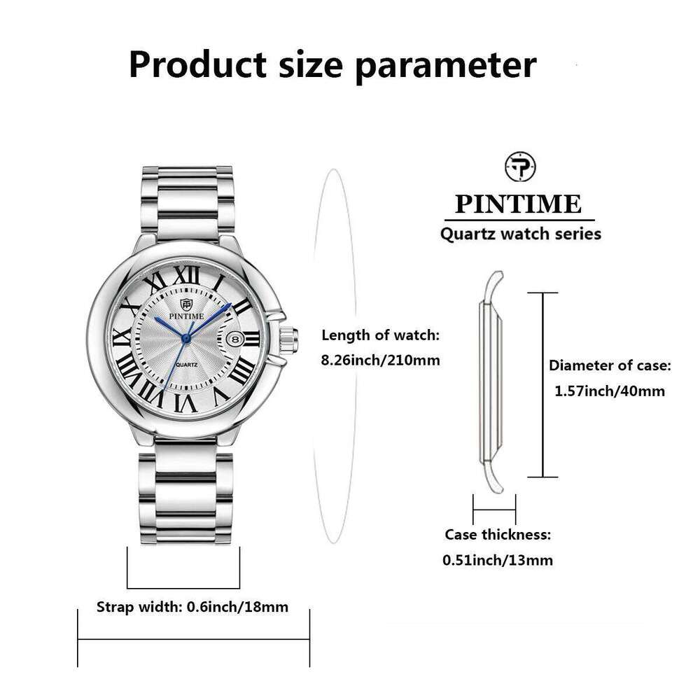 Blue Balloon Ladies' Stainless Steel Automatic Mechanical Watch with Water Resistance Suitable for Business Occasions