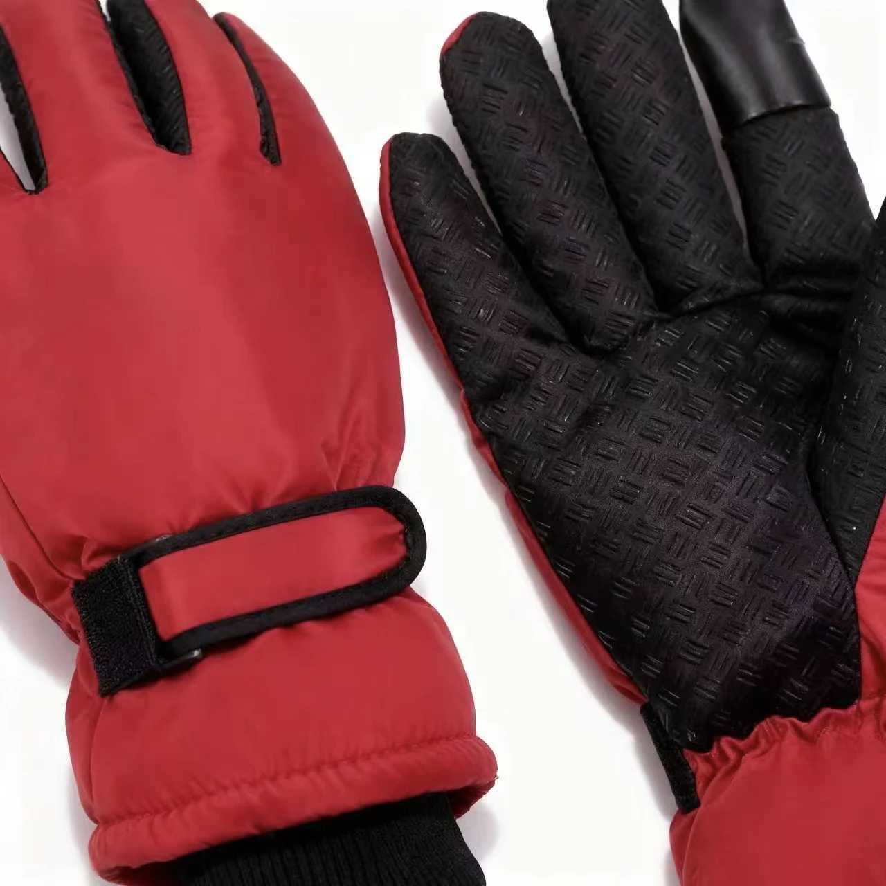 Ski Gloves Men Women Winter Sports Cycling Gloves Warm Windproof Non Slip Gloves Motorcycle Touchscreen Snow Windproof Gloves M260311