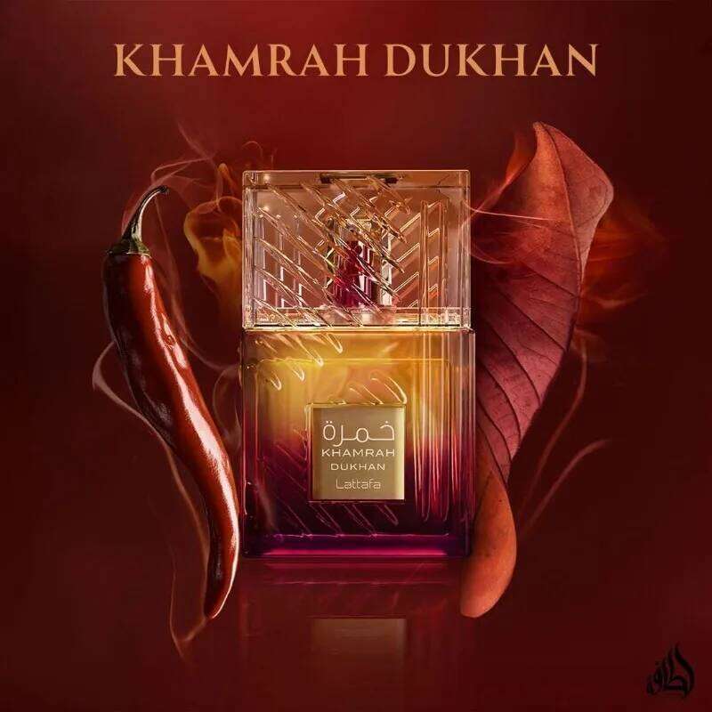 Khamrah Dukhan Eau de Parfum Spray 100ml Original Arab Perfumes High Quality Lasting Oriental Perfume Cologne Makeup Z260311