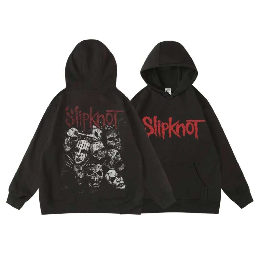 Top Slipknot Rock Band Men's Hooded Sweatshirt 2026 Autumn Winter High-end Luxury Is for Both Men and Women C260311