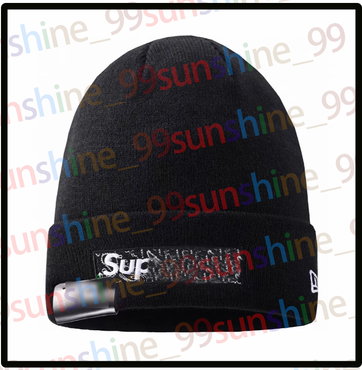 Men's sup beanie Women's S letter cold hat designer winter warm knit hat casquette outdoor letter embroidery sports windproof ear protection hat