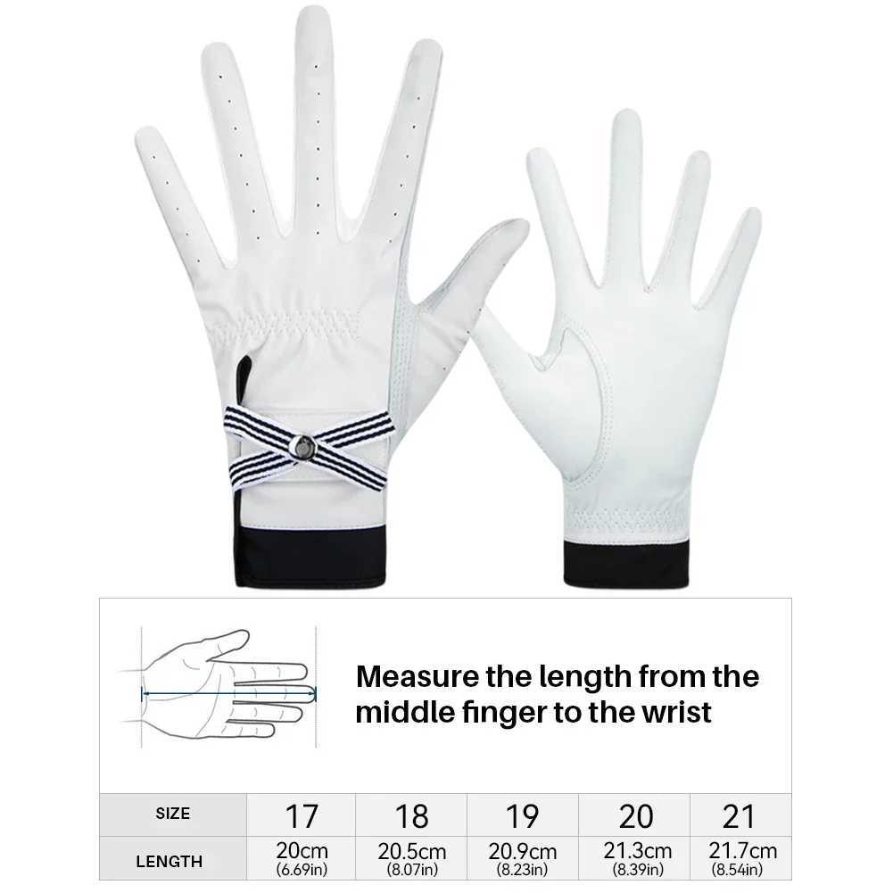 1Pair Bow Women Leather Glove With Removable bowknot Full Finger Gloves 1 Pack Left Right Hand Fit Ladies Girls M260311