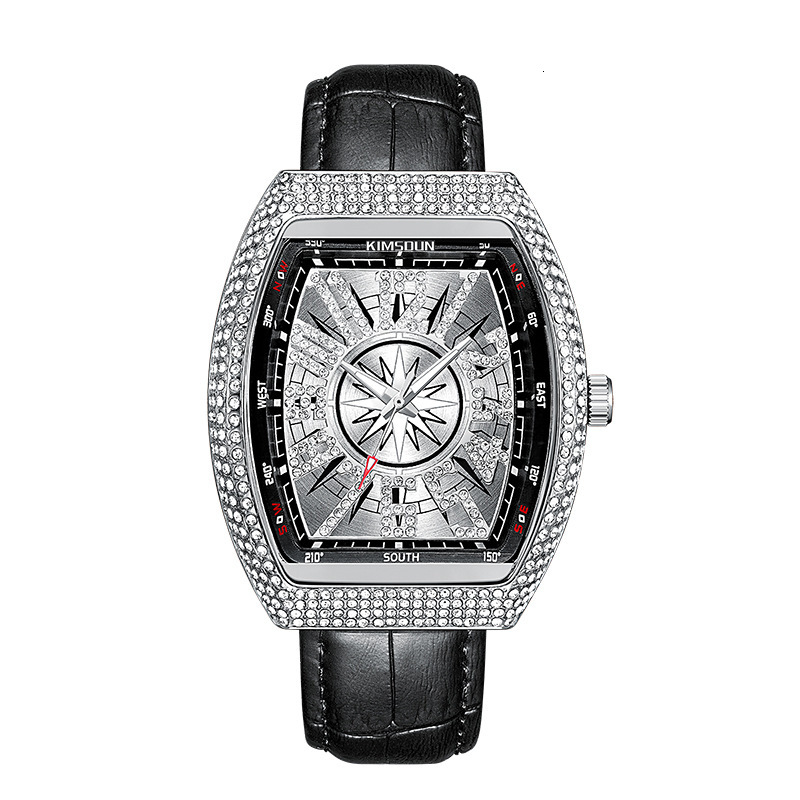 Watches Men Designer Fashion Casual Shock Diamond Sports Waterproof Stainless Steel Watch Band Reloj Hombre Homme Montre De Luxe