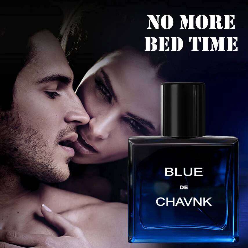 50ml Classic BLUE CHAVNK EAU DE PARFUM Pheromone Perfume Azure Fragrance Body Spray for Men Gentlemen Attract Women Z260311
