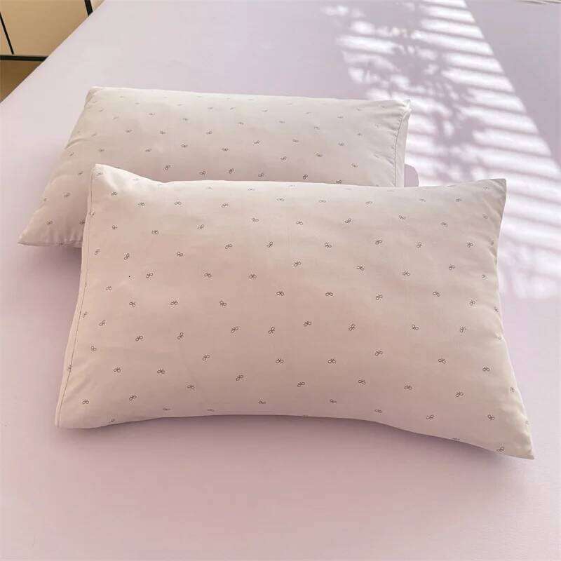 MissDeer Floral Style Duvet WIth Pillowcase Single/Queen/King Soft Washed Cotton Bed Cover Sets dekbedovertrek 240x220 H260311