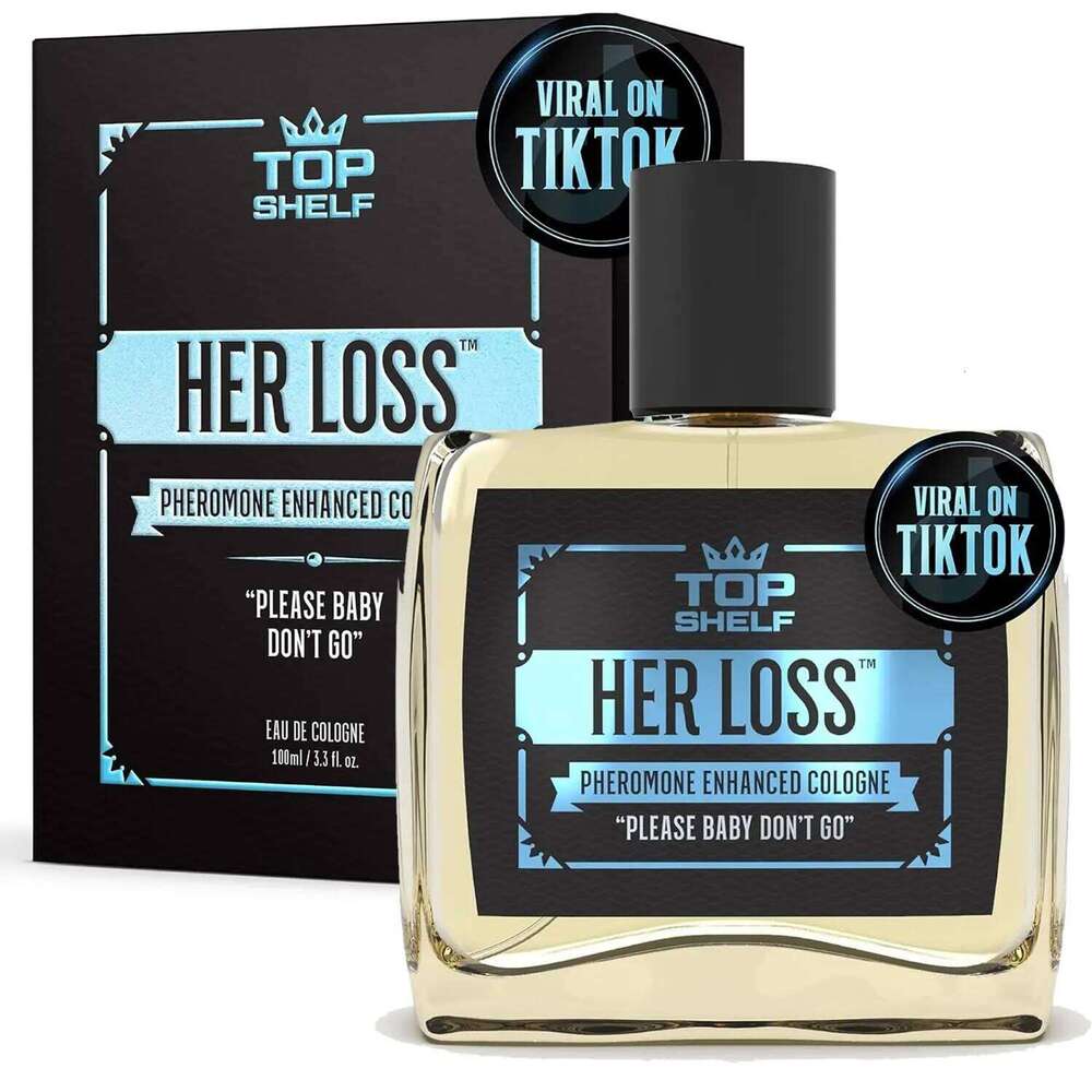 50ml Her Loss Men Perfume Long-Lasting Cologne Raw Attraction & Confidence Lasting Glamour Awaken Scent Eau De Toilette Z260311