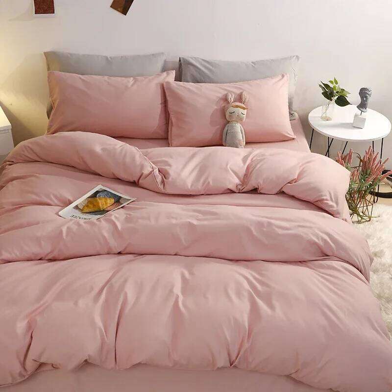 Mustard Yellow Bedding Comforter Sets Cotton Quilts King Size Modern Blankets Soft Durable Bed Linens H260311 - view 3