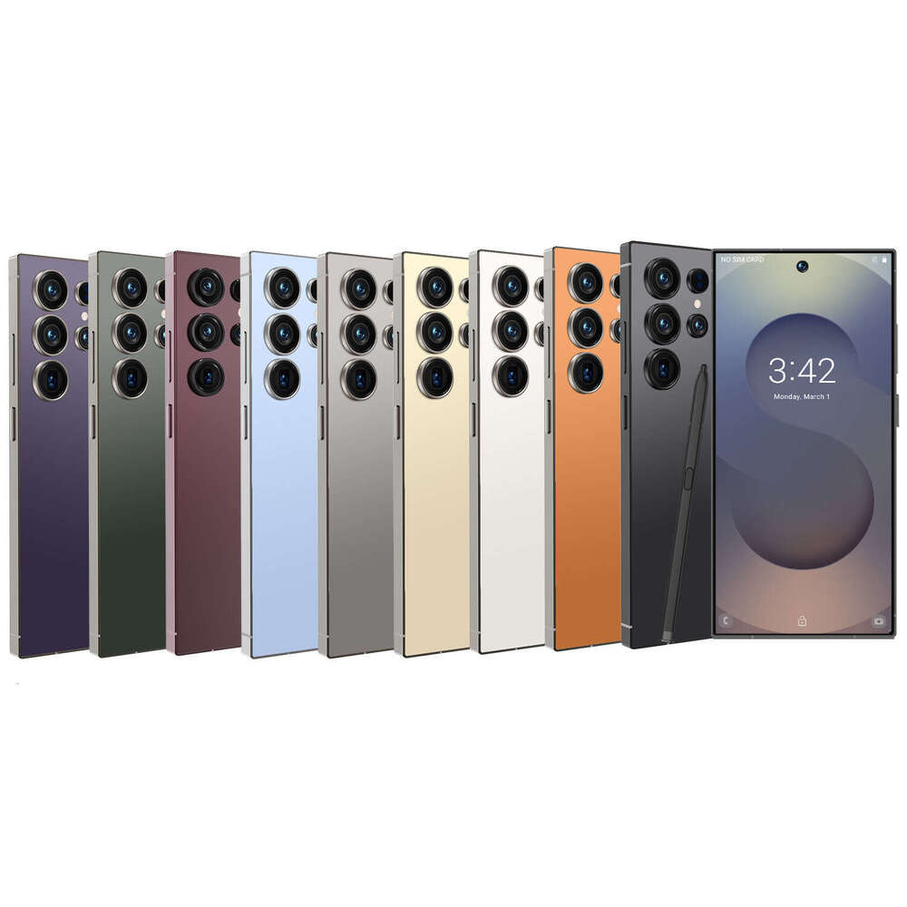 Renowned brand cross-border S25 Ultra smartphone 7.3-inch with NFC Android smartphone strength factory can send CKS on behalf