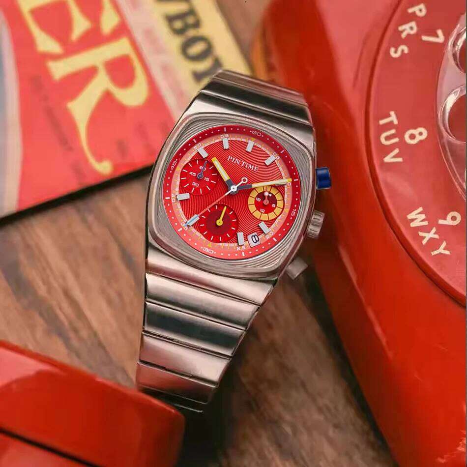 Men's wristwatch 2025 new square niche light luxury high-end men's trendy quartz Sports watch