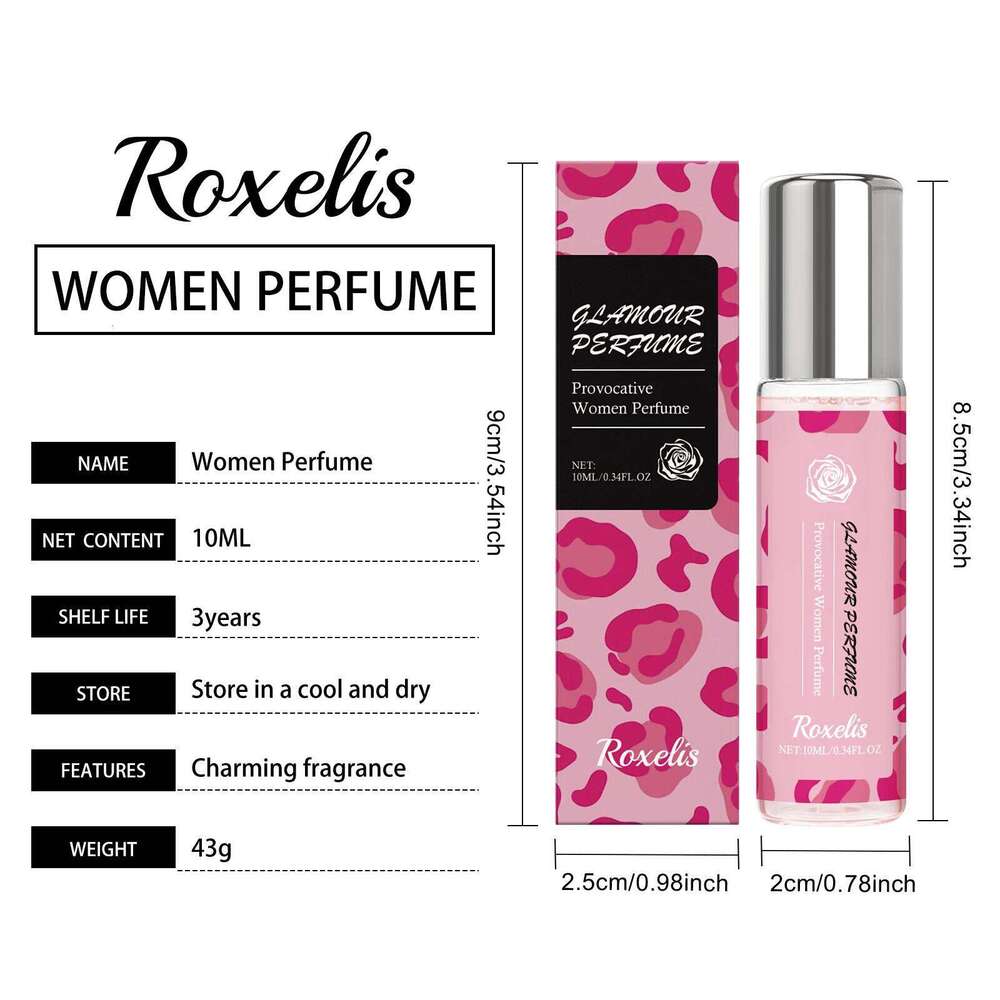 Roxelis Pheromone Roller Sweet Floral Fragrance Long Lasting Refreshing Charming Remove Odor Women Dating Perfume Z260311