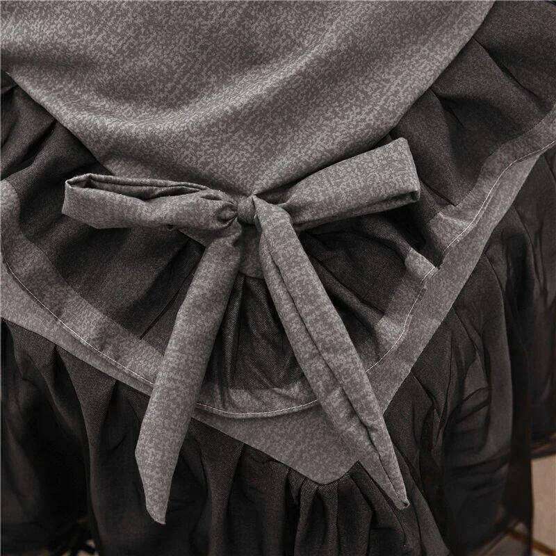Comfotable Princess Sets Bed Skirt Sheet Pillowcase Cute Girl Duvet Cover 4 Pcs Bedding Set Bedroom Decoration H260311 - view 7