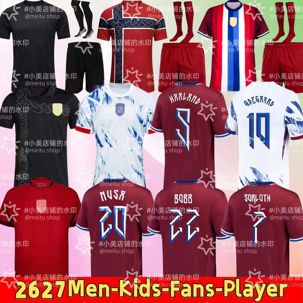 2025 2026Norway HAALAND World Cup SORLOTH NUSA AASGAARD Odegaard HORN MYHRE DONNUM RYERSON MOLLER WOLFE AJER STRAND BOBB 25 26 soccer jerseys football shirt