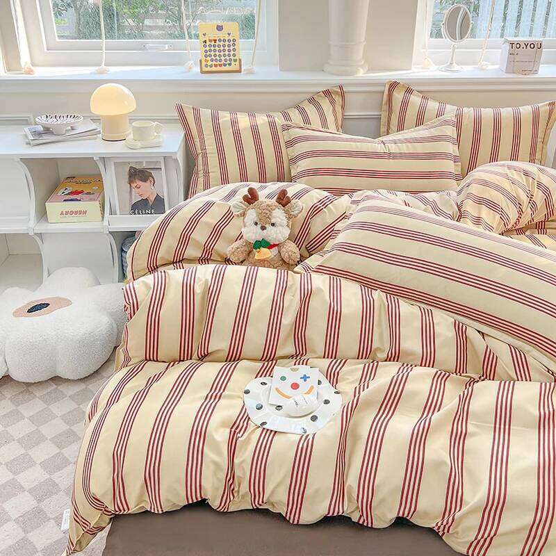 3pcs printed 1* duvet set + 2 * pillowcase, no core, bedding set, soft and comfortable, all-season H260311 - view 3