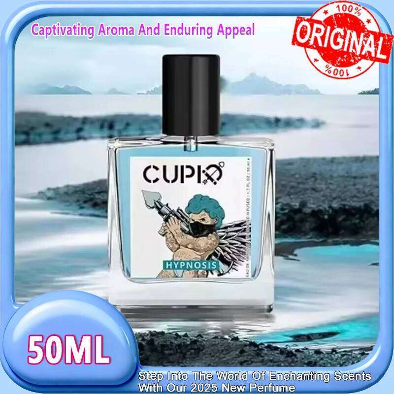 50ML Original Cupid Men's Pheromone Cologne Lasting Mature Hypnotic Rich Fragrance High Quality Hombre Perfume Body Spray Z260311