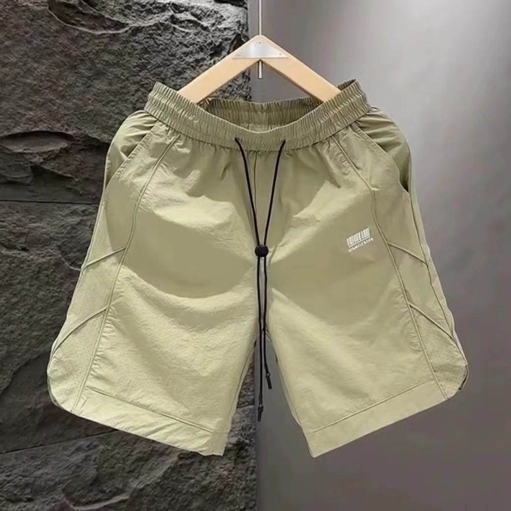 Summer Designer Pants Men's Loose Quick-dry Embroidered Sports Shorts Versatile And Comfortable Trendy Beach Mid-length Pants