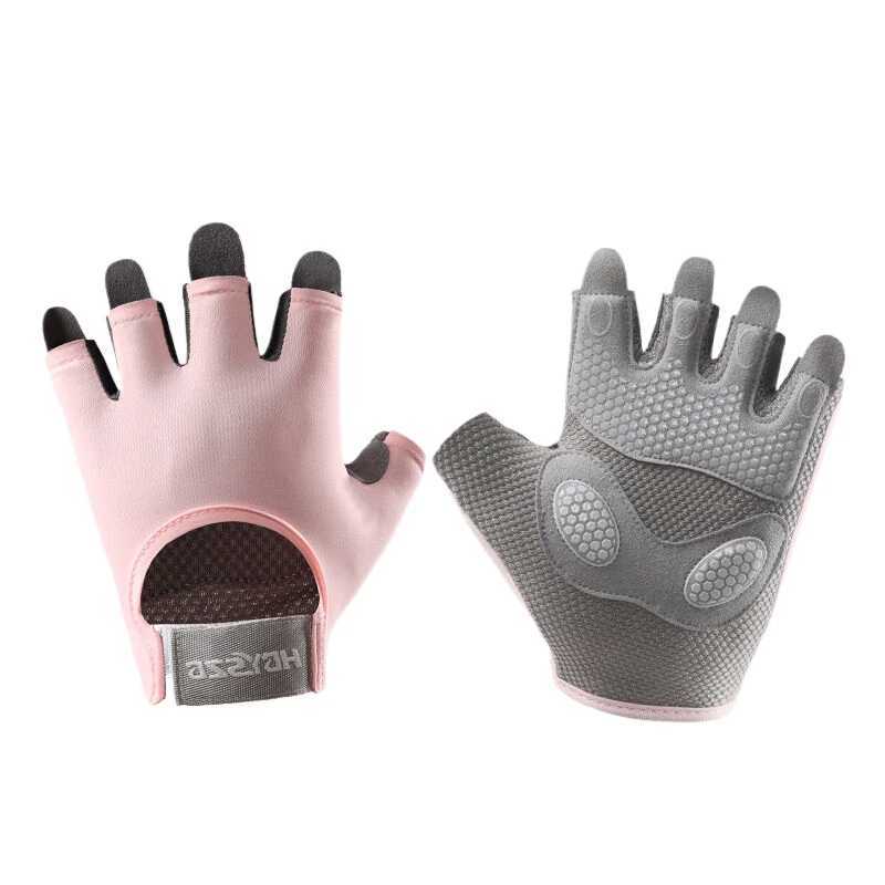 Fitness Half Finger Gloves Men Women Palm Thickening Shock Absorption Wear Barbell Training Non-Slip Sports a06 M260311